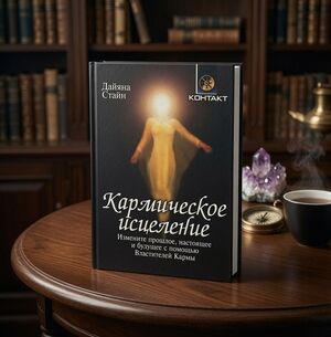 Дайяна Стайн Кармическое Исцеление Russian Hardcover Spiritual Book EXC